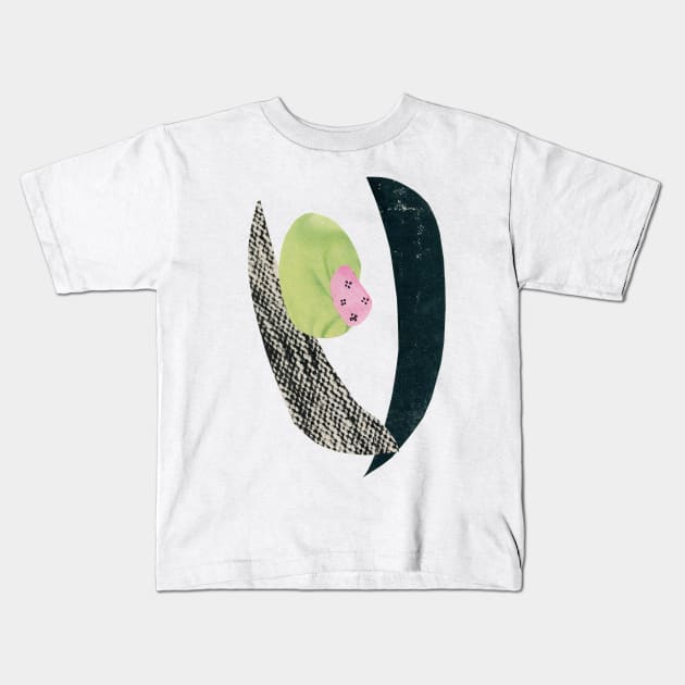 Abstract 017 Kids T-Shirt by Cassia